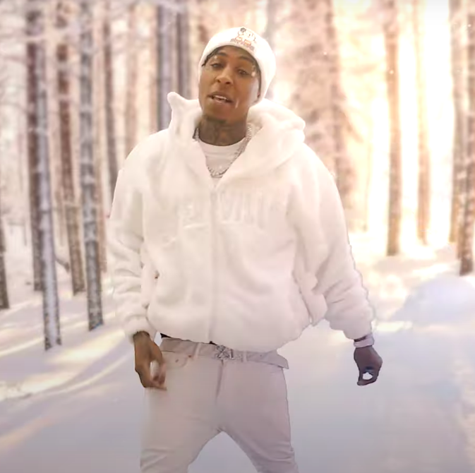 Official Youngboy Cool Photo Hoodie - Snowshirt