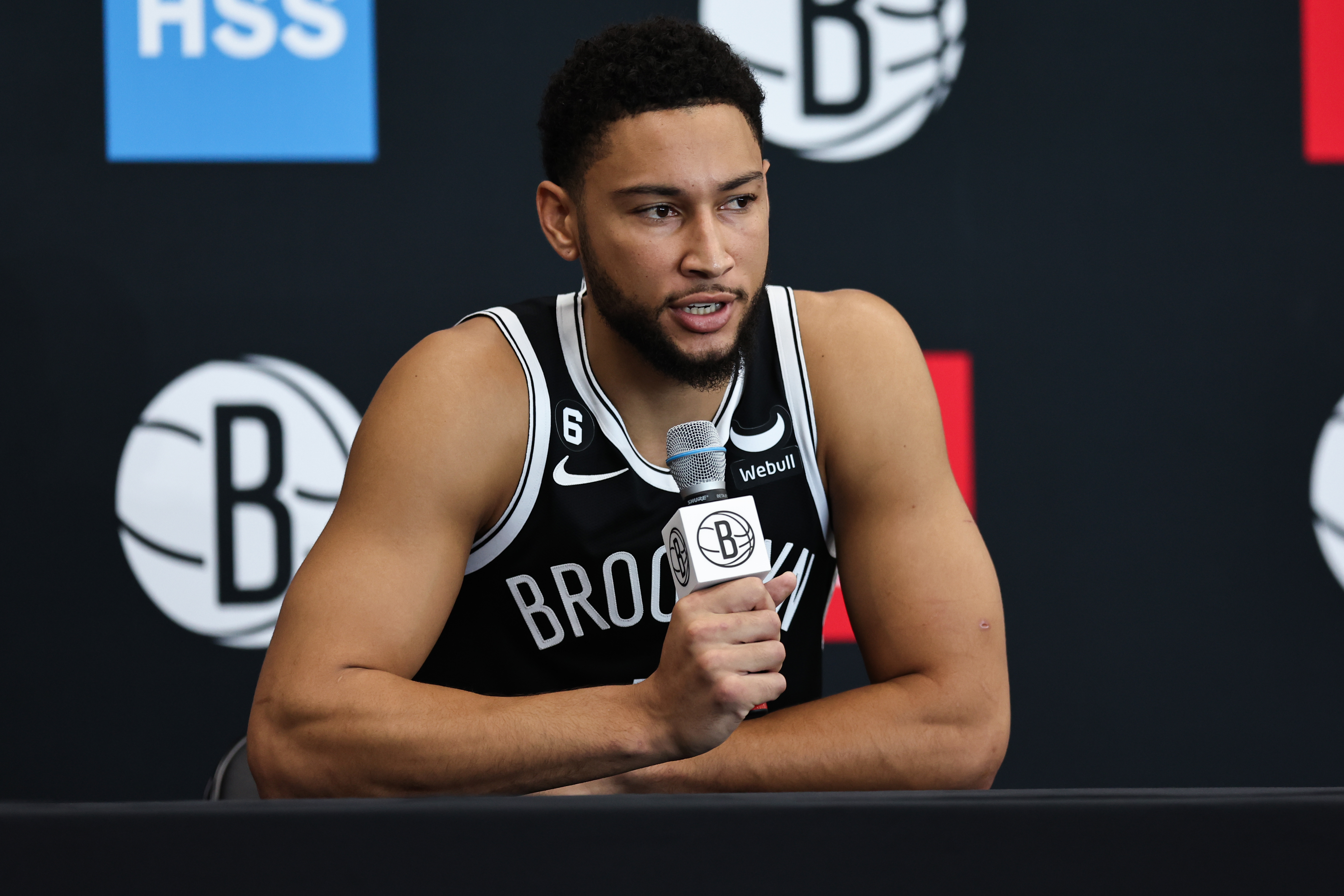 Ben Simmons air-ball at Nets' Practice in the Park goes viral