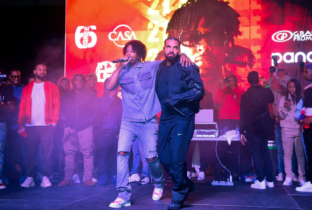 Drake Hosts Bday Bash In Miami: Chaney Jones, Lil Baby, 21 Sav