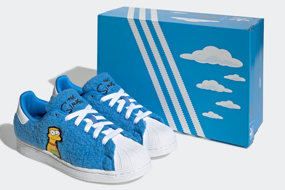The Simpsons x Adidas Superstar “Marge Simpson” Revealed: Photos