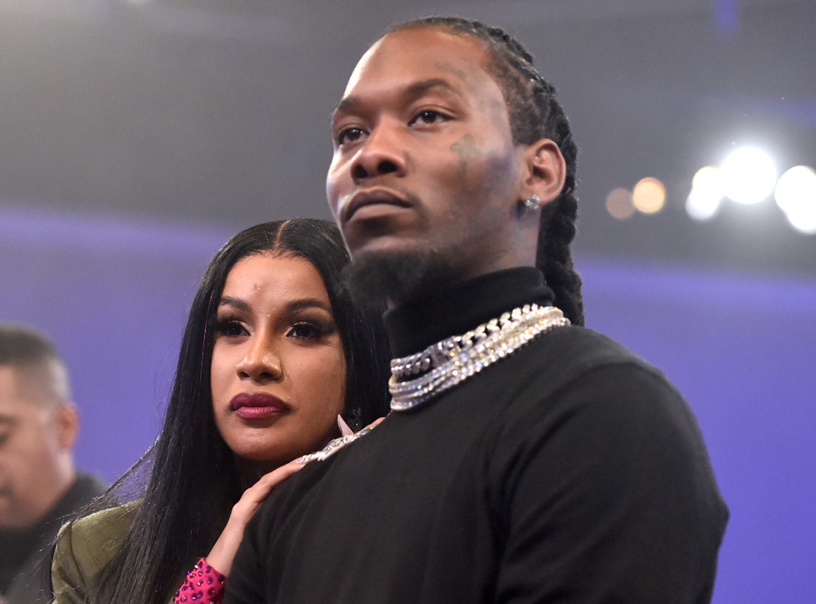 Offset & Cardi B Spotted Looking Somber Ahead Of Takeoff’s Memorial