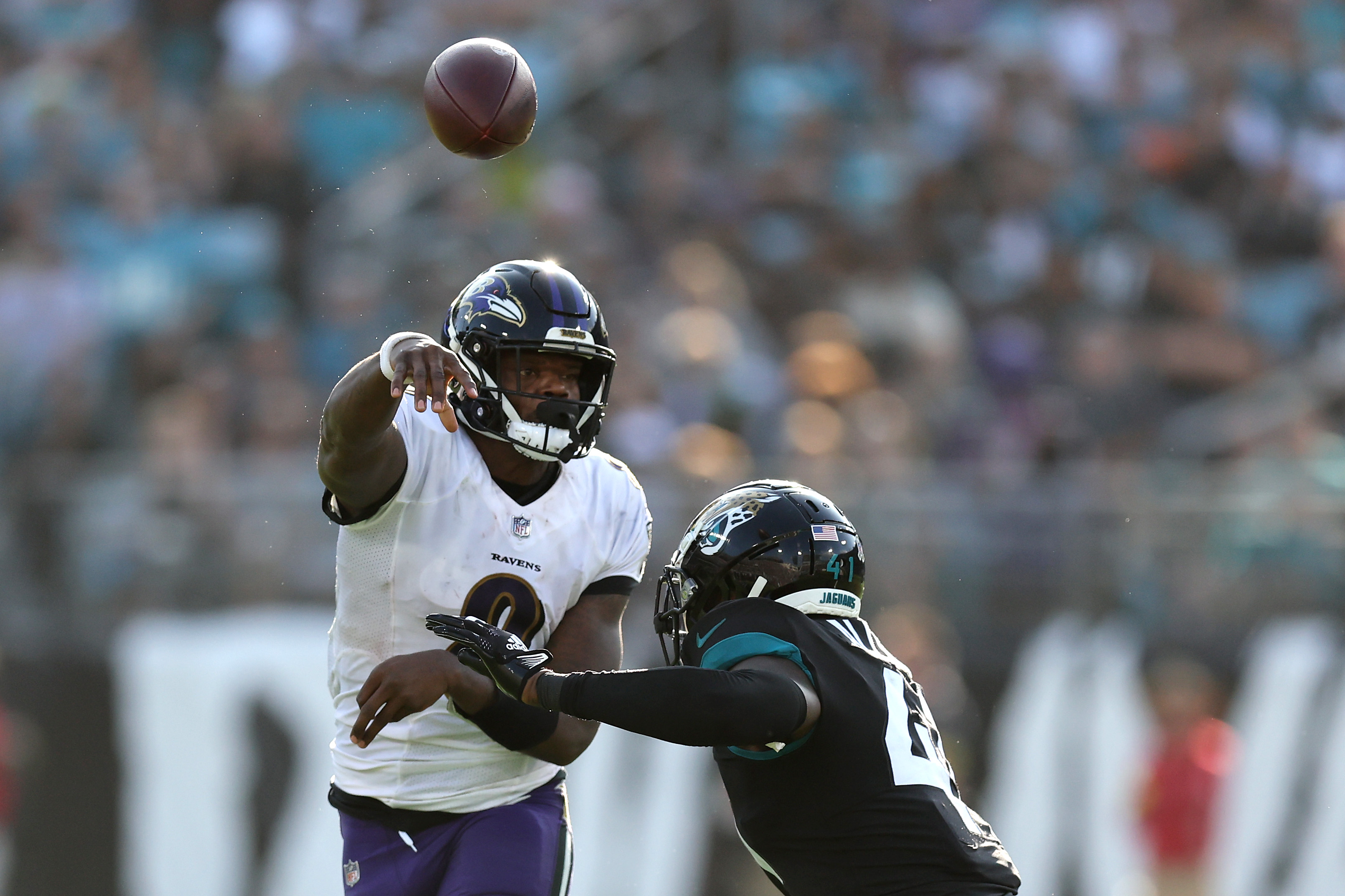 Lamar Jackson, Baltimore Ravens defeat Jacksonville Jaguars