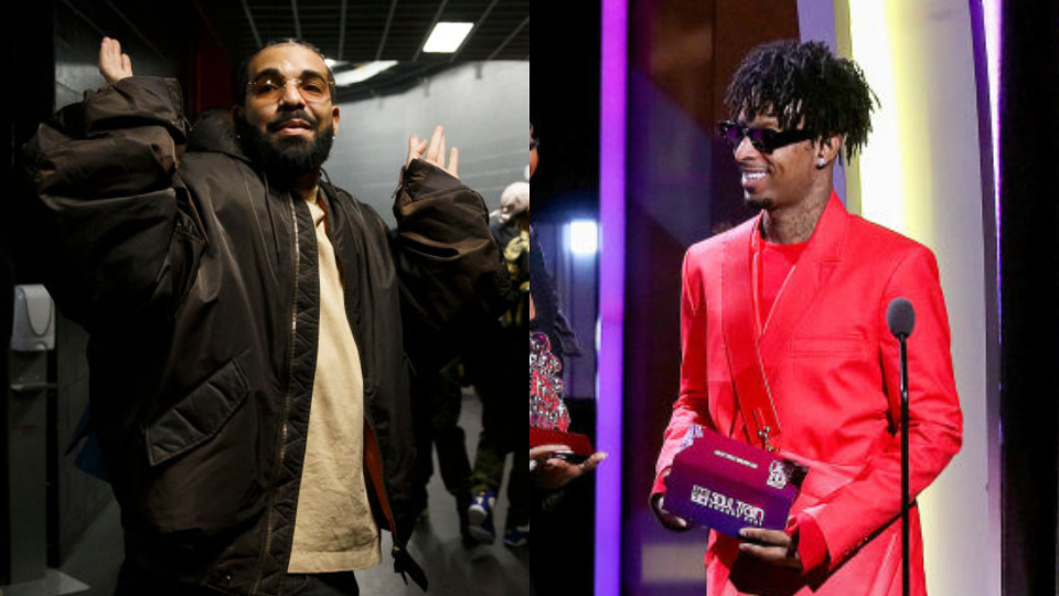Drake Clowned For Bonnet Pic, 21 Savage Reacts
