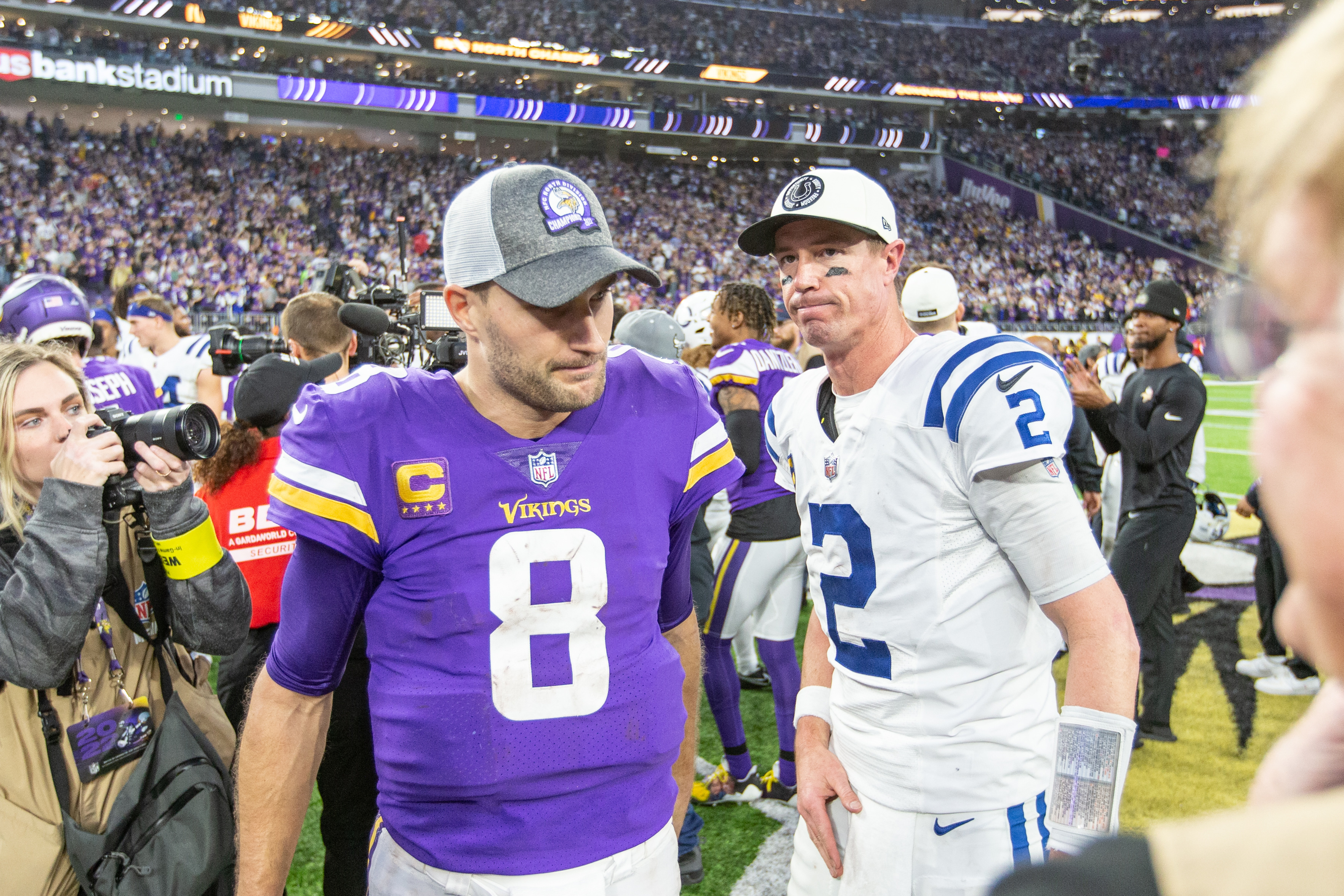 Vikings break NFL comeback record in OT win vs. Colts after trailing 33-0