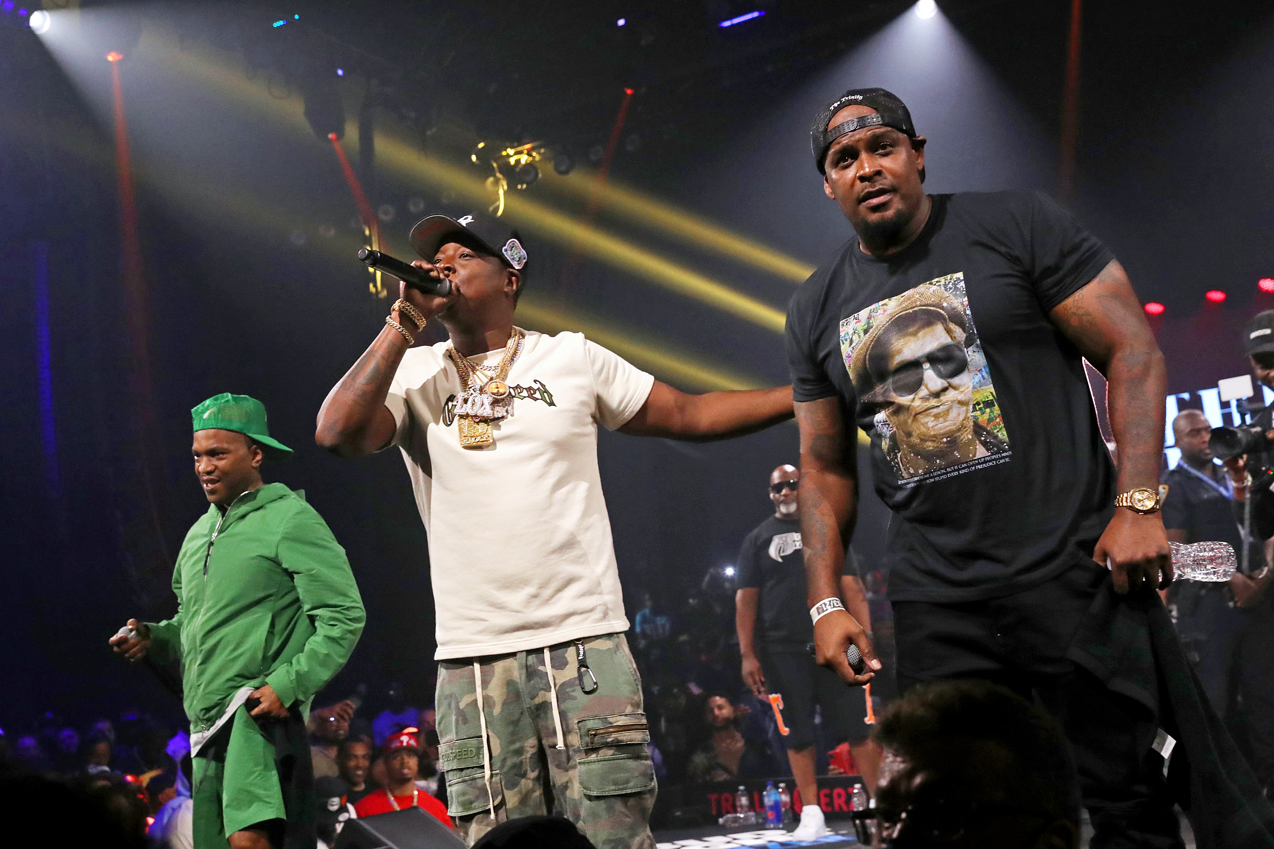 The Lox Vs Dipset at Madison Square Garden on August 03, 2021 in