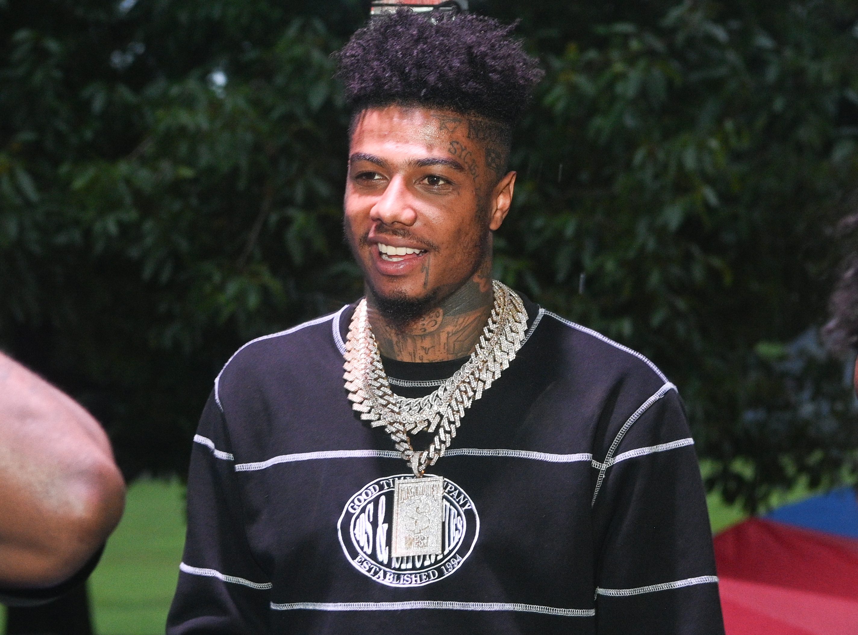 Blueface's Mom Threatens To "Slap The Shit" Out Of Him Watch