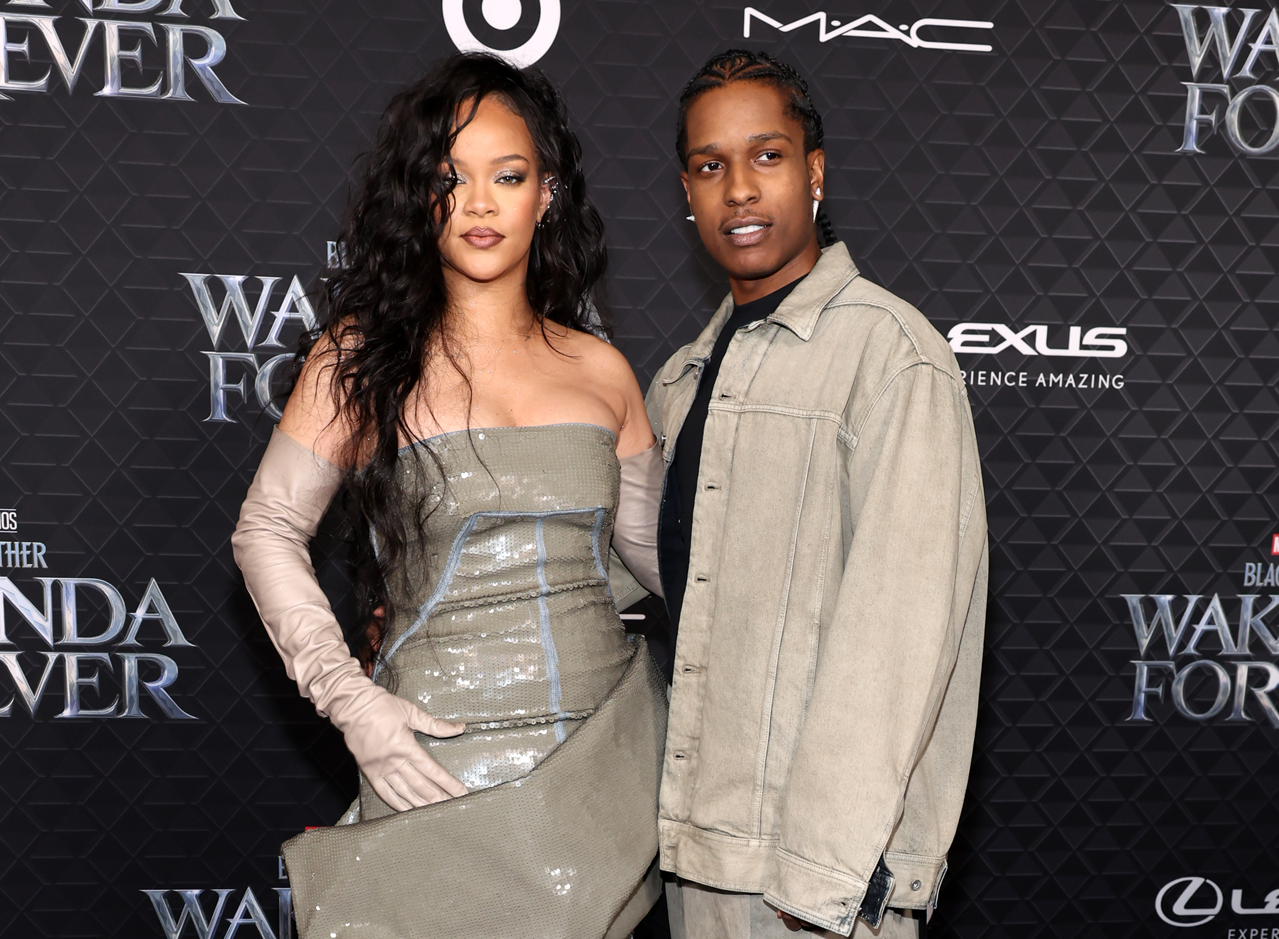 Rihanna & A$AP Rocky Make Appearance At 2023 Golden Globes