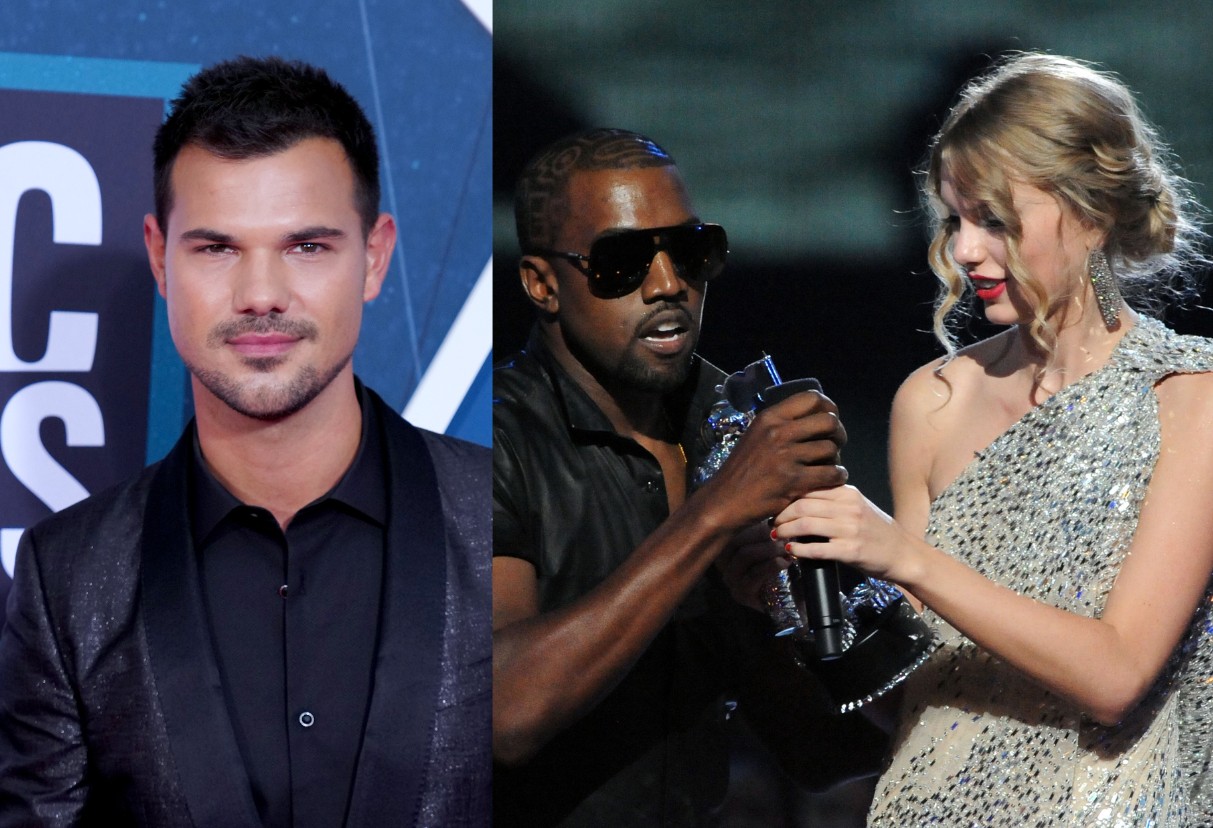 Taylor Swift's ExBF Taylor Lautner Thought Kanye West VMAs Moment Was
