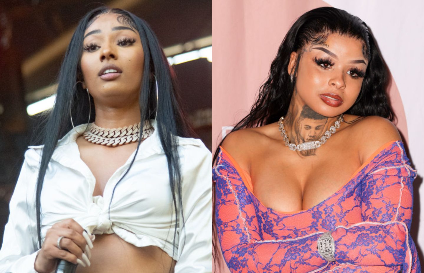 Rubi Rose & Chrisean Rock Link Up Amid DDG Drama, Blueface Calls Them