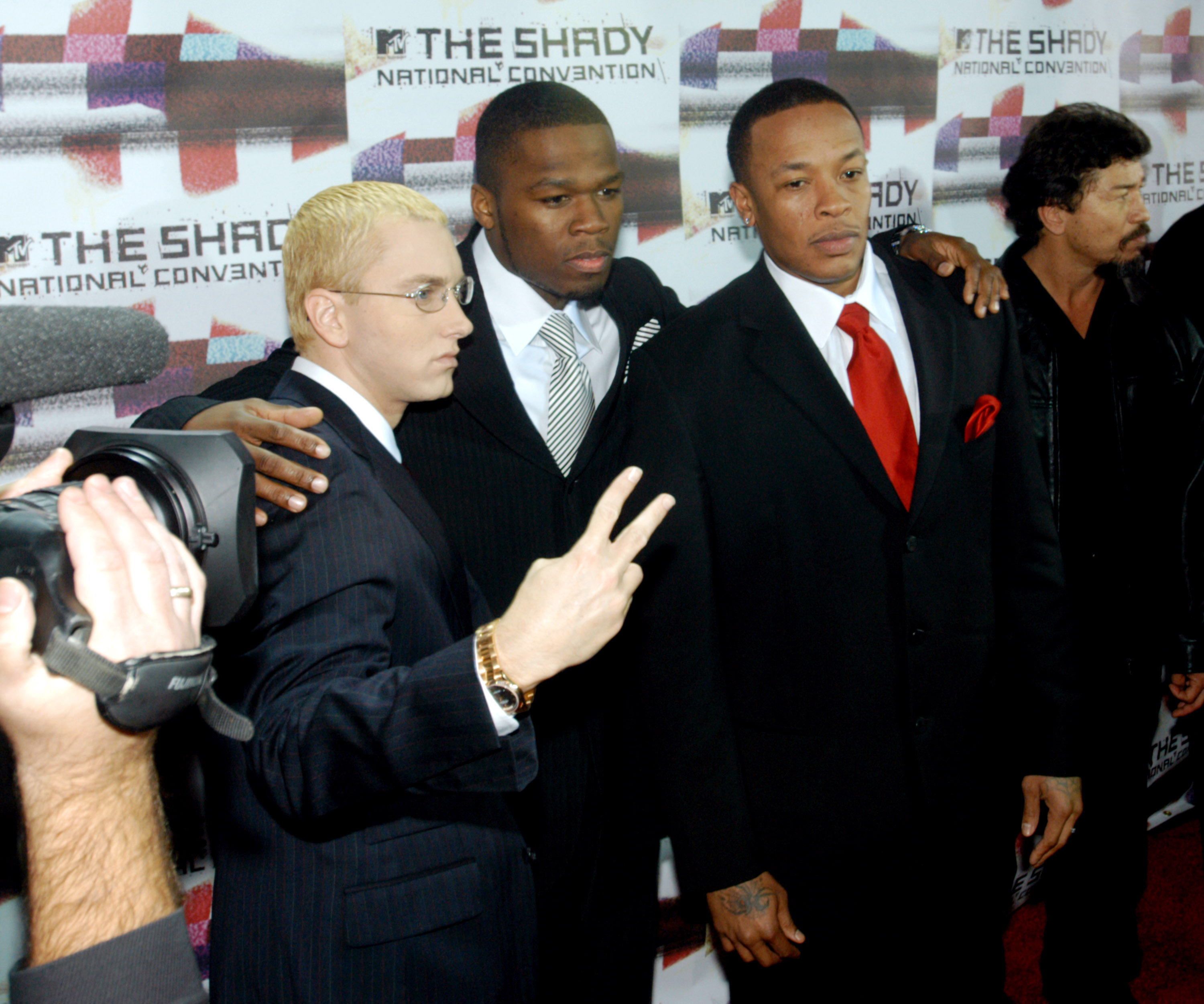 50 Cent Calls Himself, Eminem, &amp; Dr. Dre The &quot;3 Headed  Monster&quot;