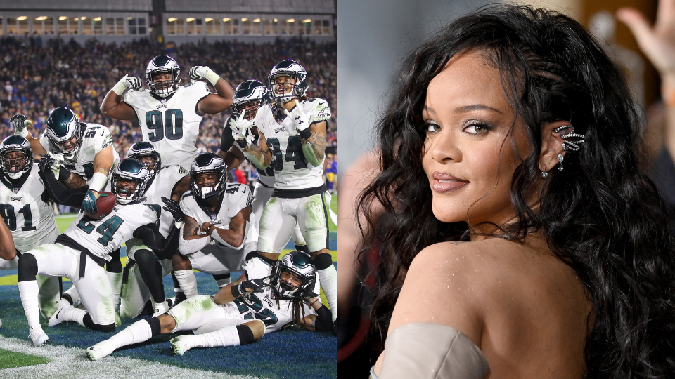 Eagles Players Reveal Their Favorite Rihanna Songs Before Super Bowl