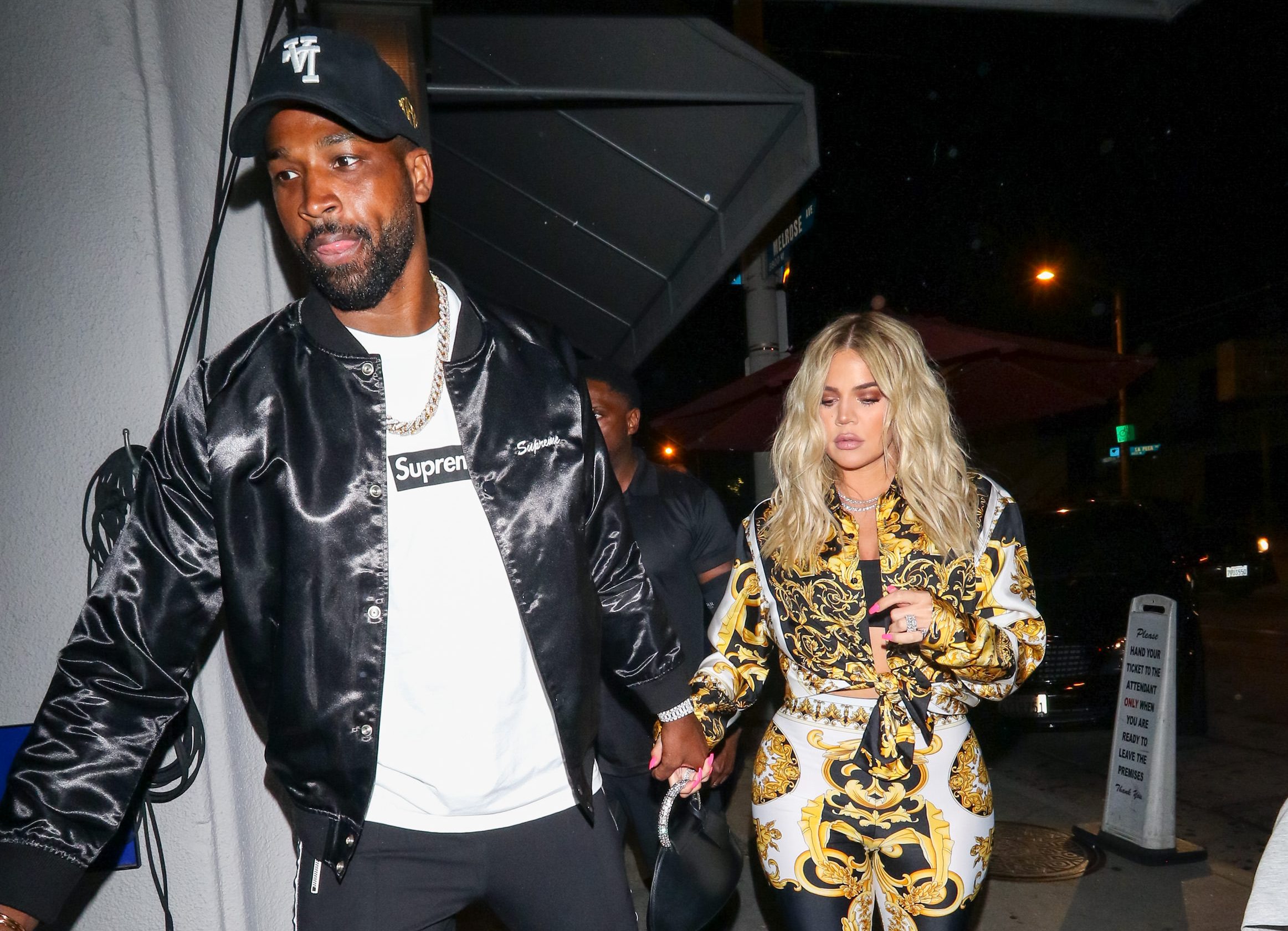 Tristan Thompson Hugs Mystery Woman As Sources Allege Khloé Kardashian