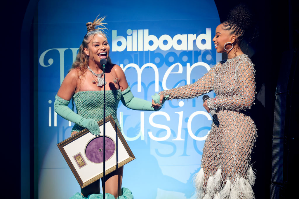Chlöe And Latto Share Love For Each Other At Billboard’s Women In Music Awards