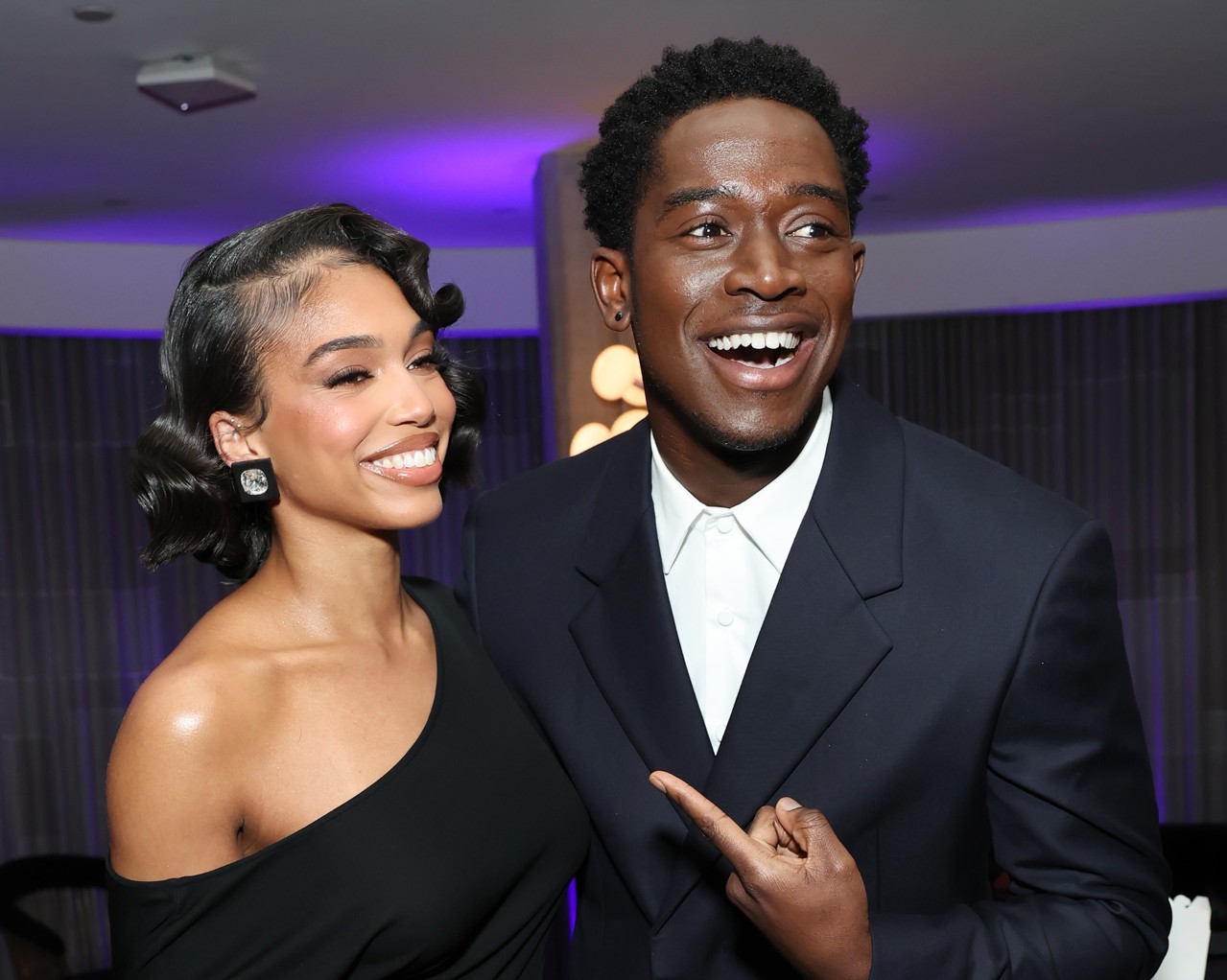 Damson Idris & Lori Harvey Hit Up NYC Pizza Spot