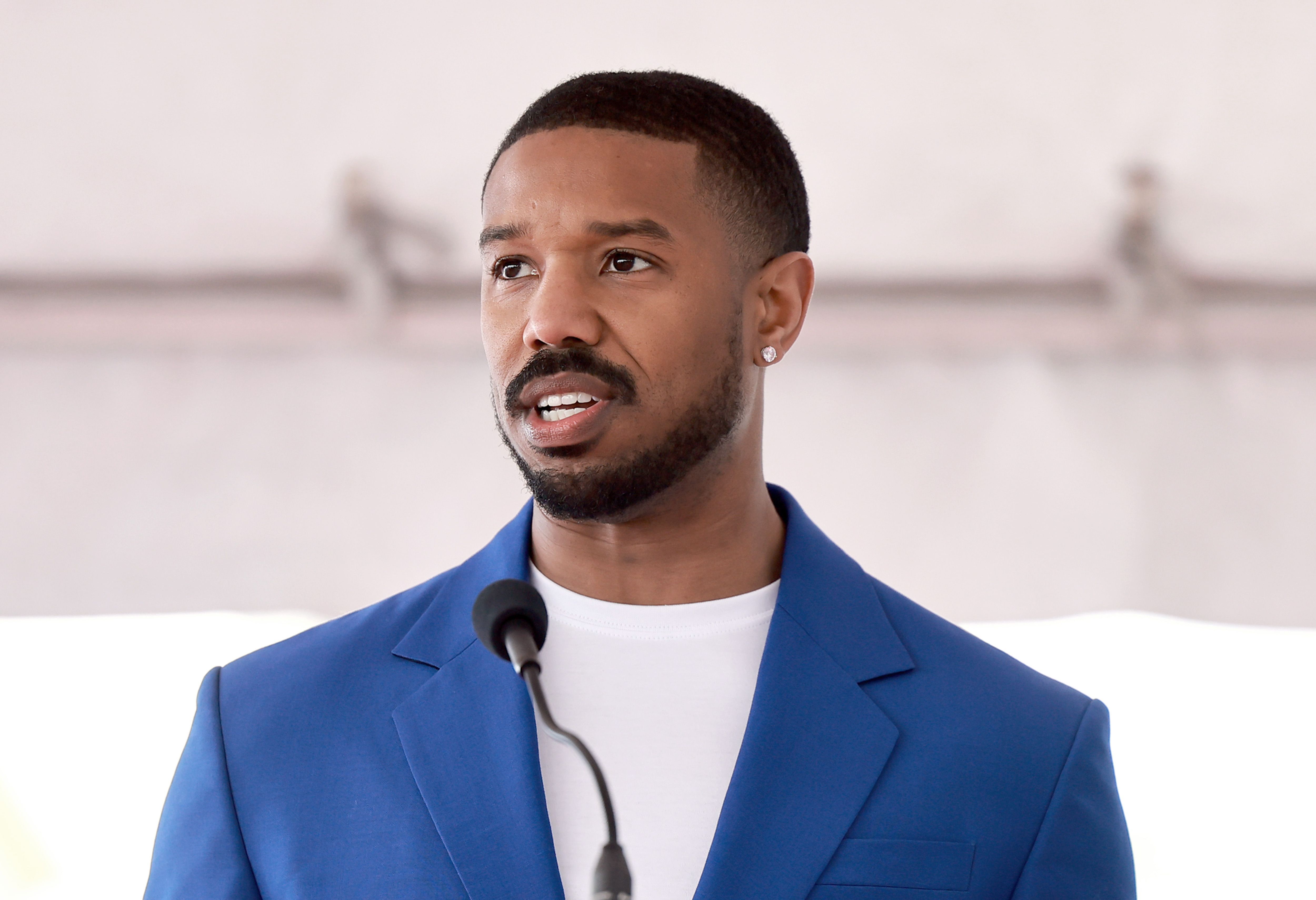 Michael B. Jordan Reacts To Bas Playing Song For “Creed III” Soundtrack: Watch