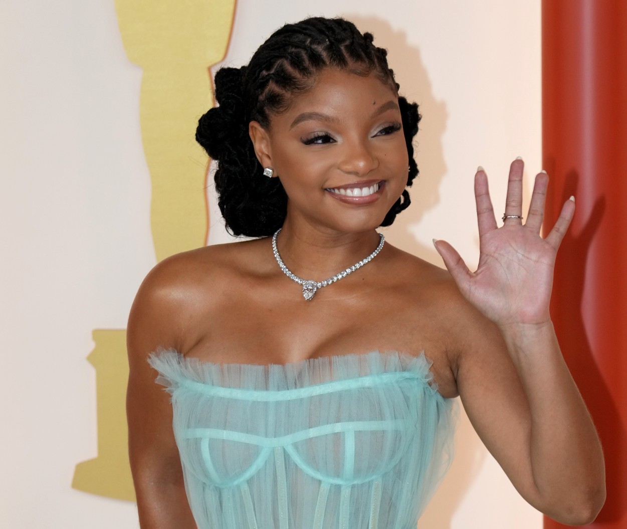 Halle Bailey’s Emotional Moment With Young “The Little Mermaid” Fan Has The Internet In Tears