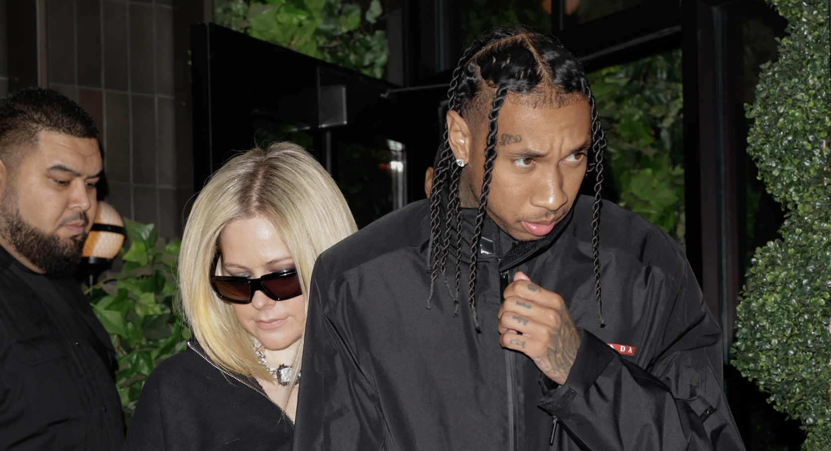 Avril Lavigne Steps Out With Tyga After Mod Sun Fans Chanted “F**k Tyga” At Show