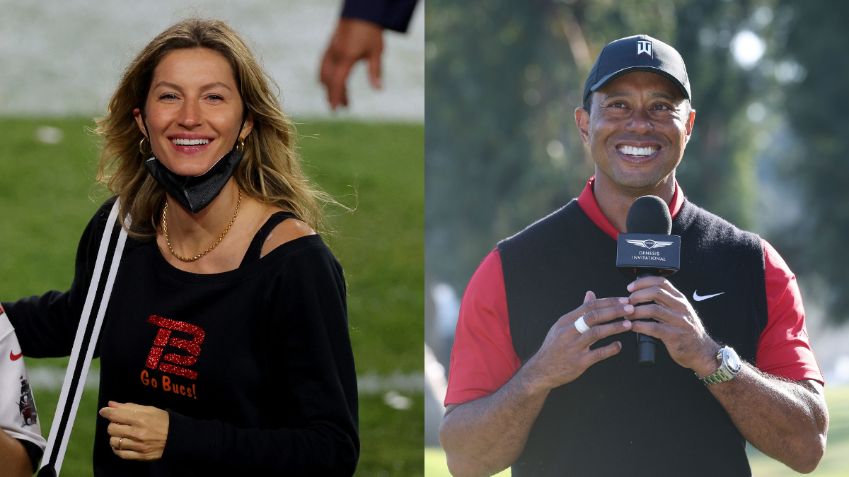 Gisele Bündchen Is Betting Favorite To Date Tiger Woods