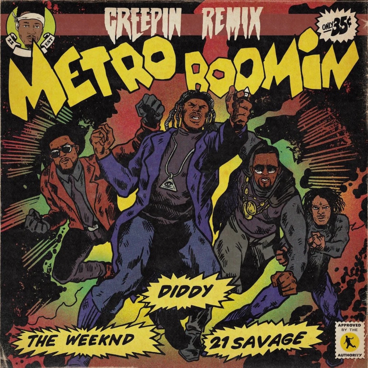 Diddy Hops On Metro Boomin’s “Creepin” Ft. 21 Savage & The Weeknd For The Official Remix