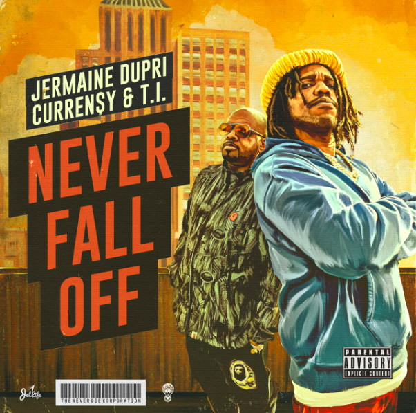 Curren$y & Jermaine Dupri Lock In With T.I. On “Never  Fall Off”