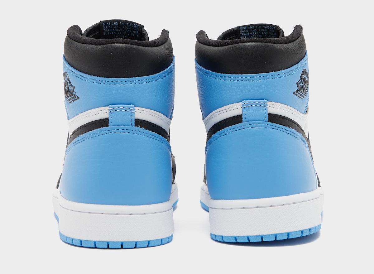 Air Jordan 1 High 'UNC Toe' DZ5485-400 Release Date