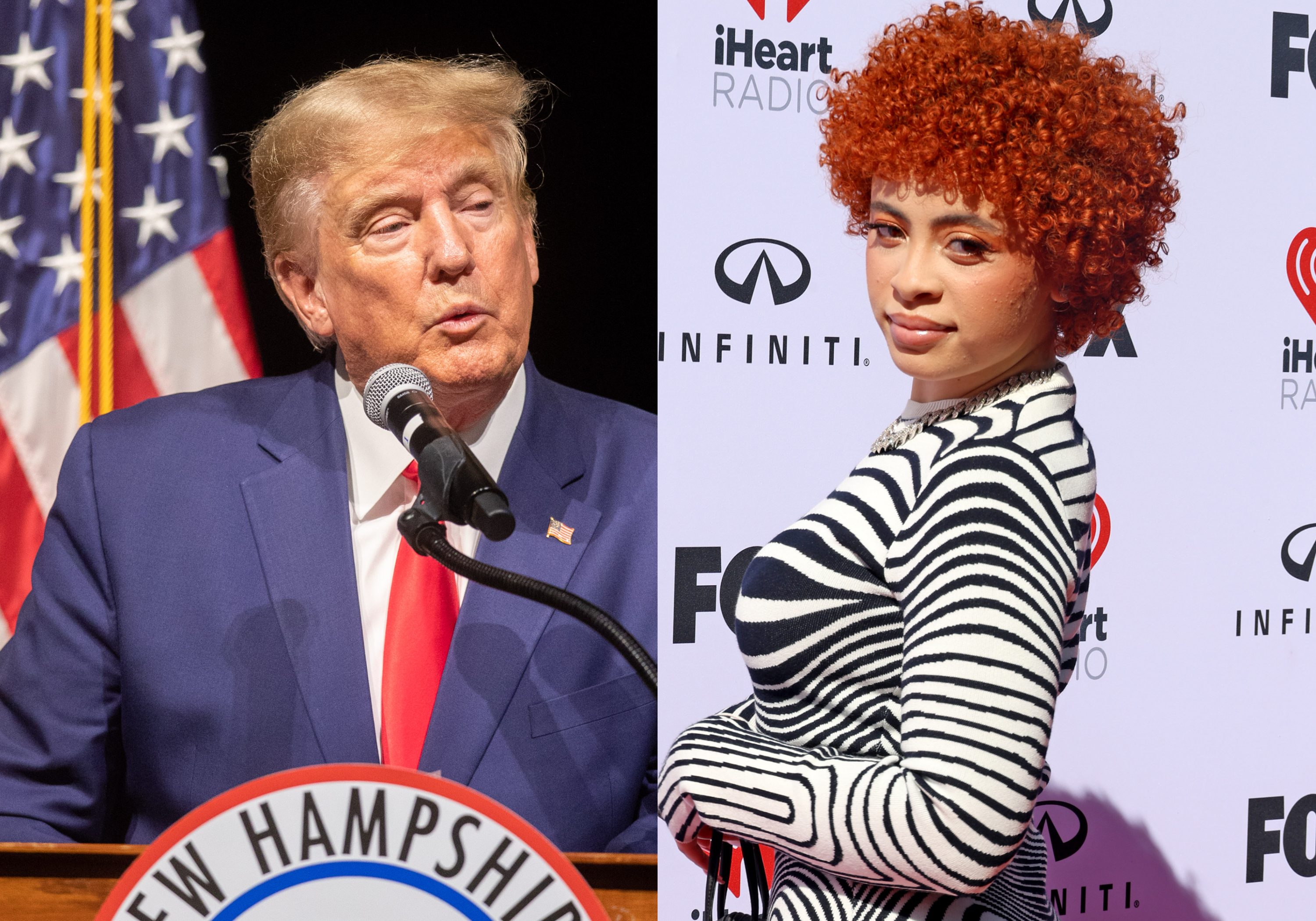 Donald Trump Remixes Ice Spice's "Boy's a liar Pt. 2" On "SNL" Video