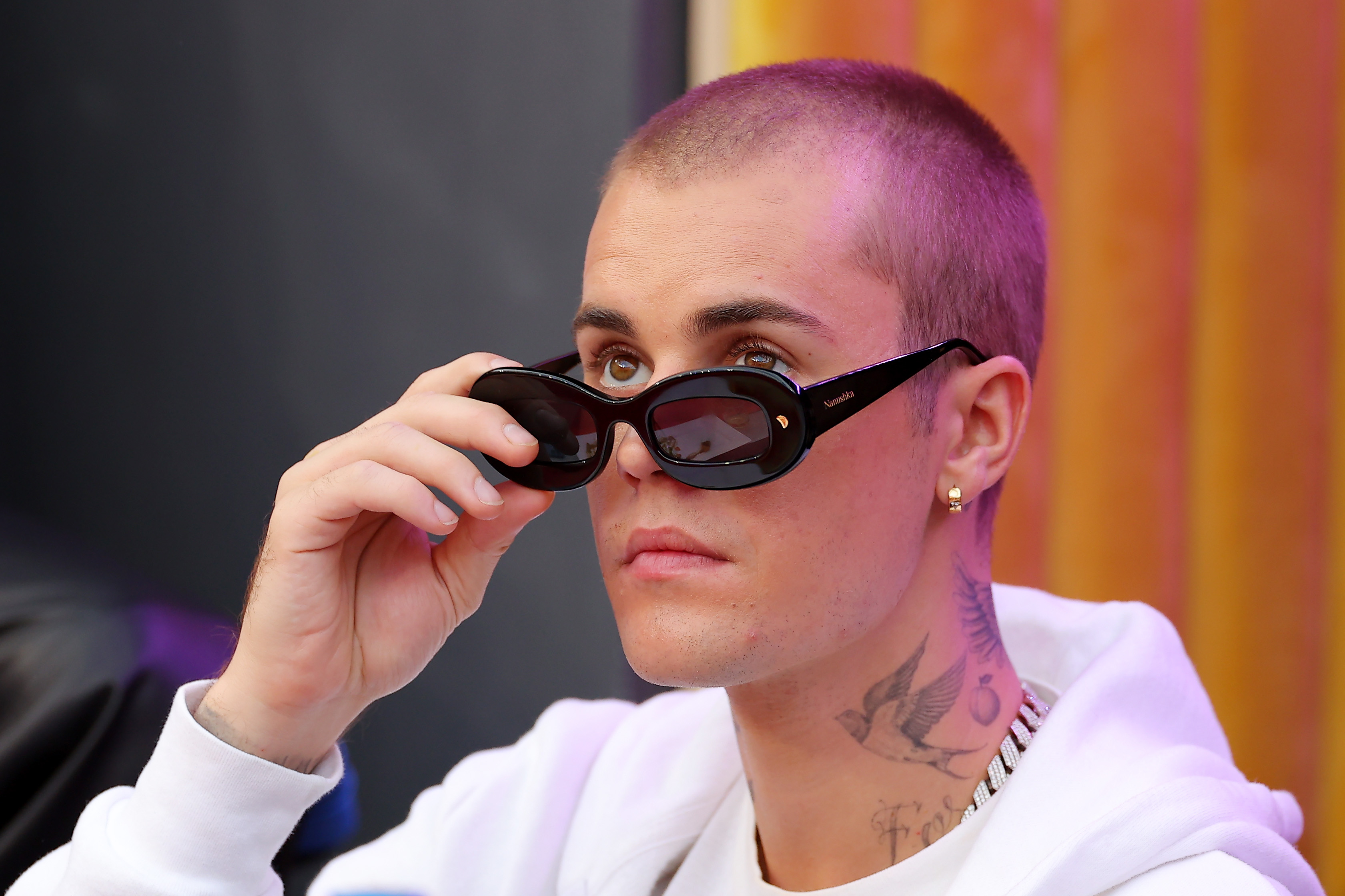 Justin Bieber Appears To Fall Asleep During Frank Ocean’s Coachella Set