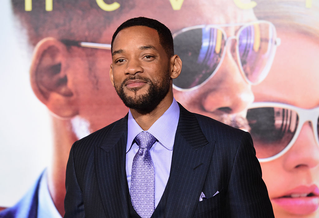 Will Smith Smiles On First Post-Slap Set
