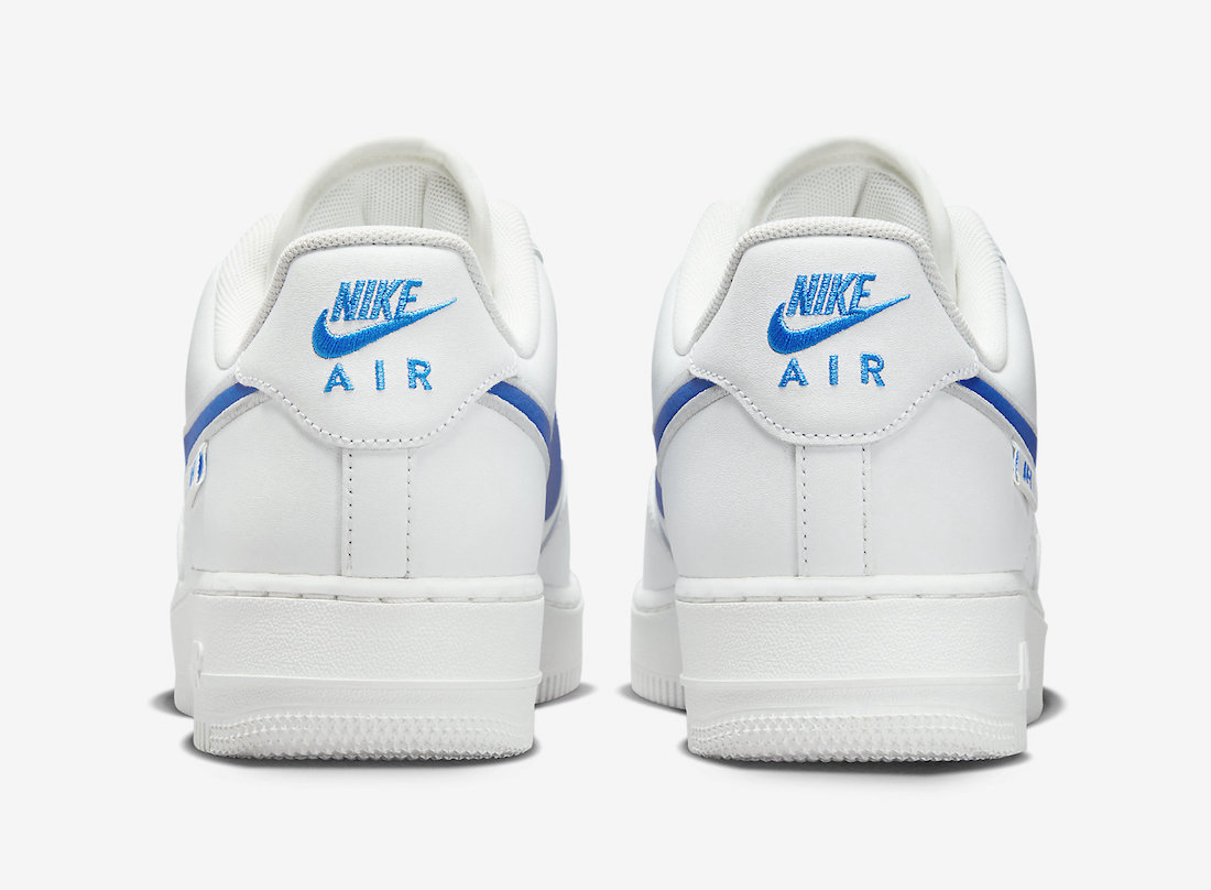 Nike Air Force 1 Low Dressed In A Pop Of Blue: Photos
