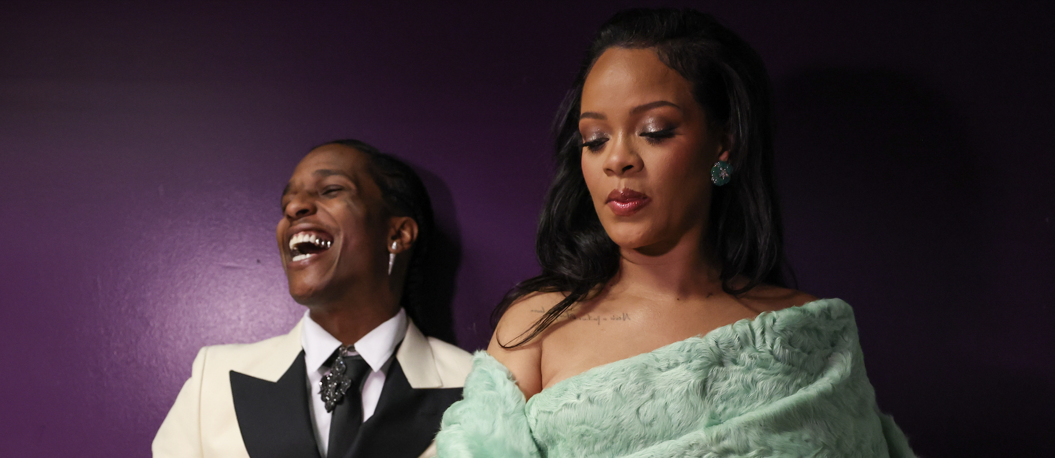 Rihanna Says Motherhood Is “The Bomb” After Dinner With A$AP Rocky & Their Son