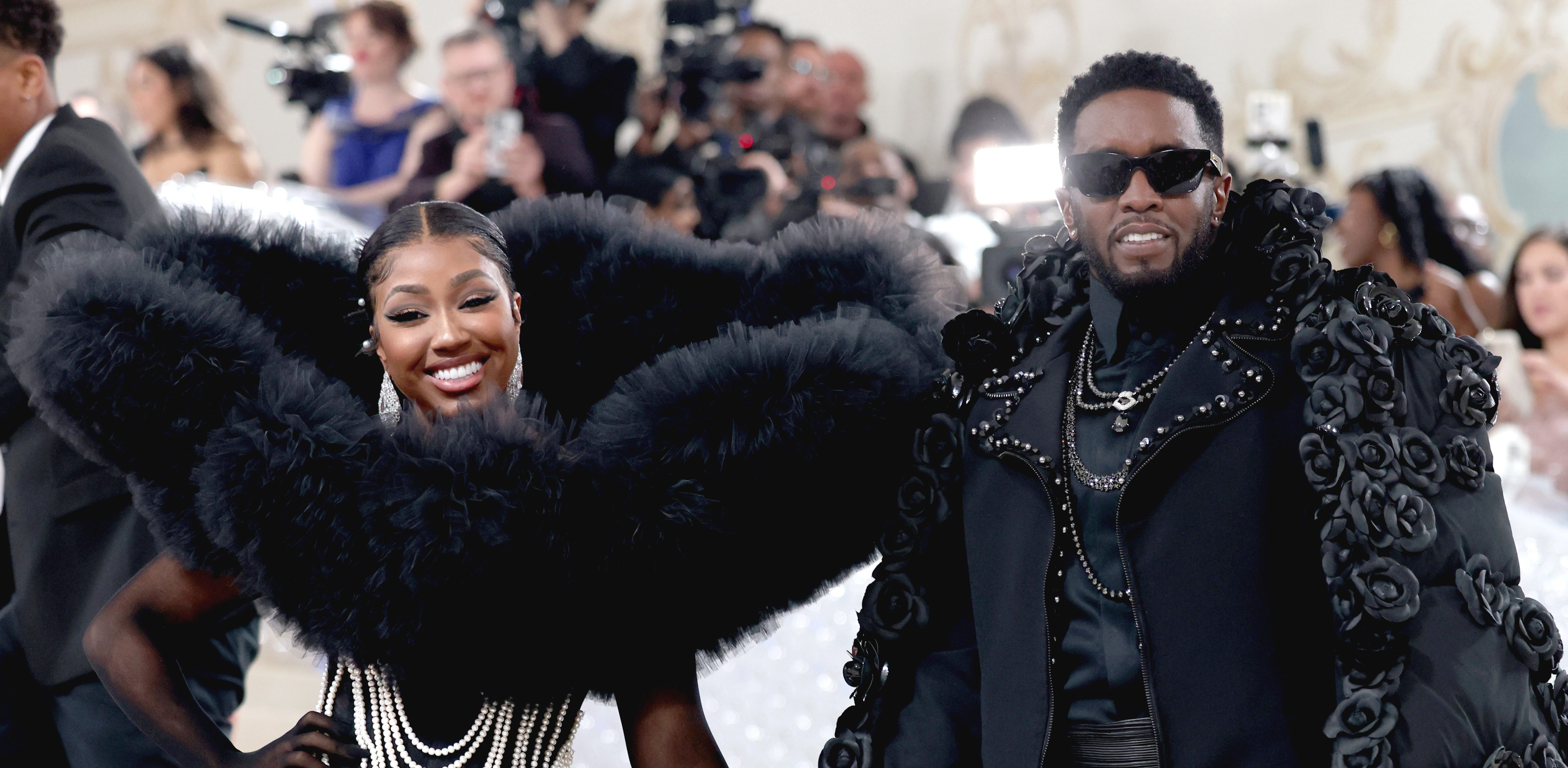 Diddy & Yung Miami Speak On Their Relationship At The 2023 Met Gala
