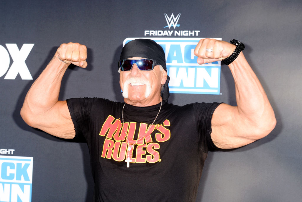 Hulk Hogan at a WWE event.
