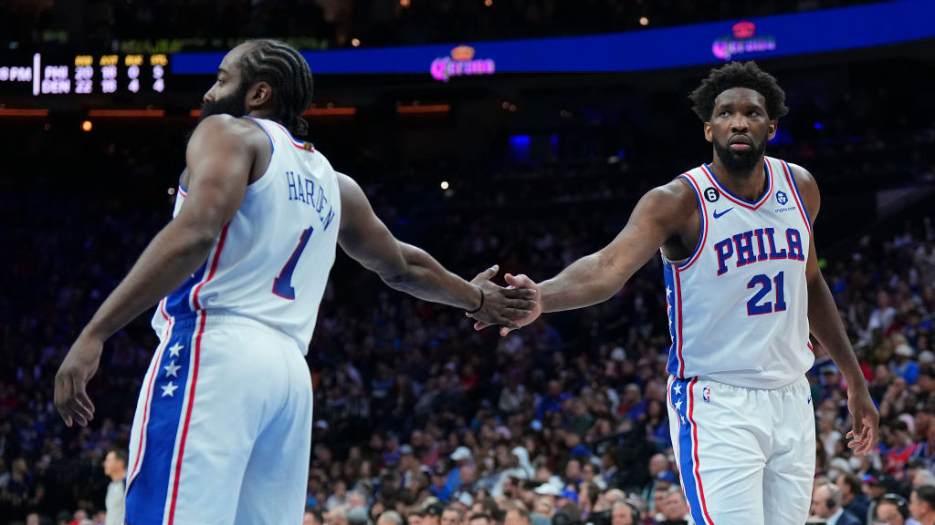 James Harden Gives Joel Embiid A Rolex For Winning Mvp