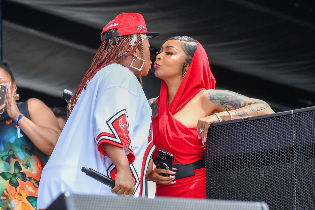 Da Brat and Her Baby-to-Be Perform at Lovers & Friends Music Festival