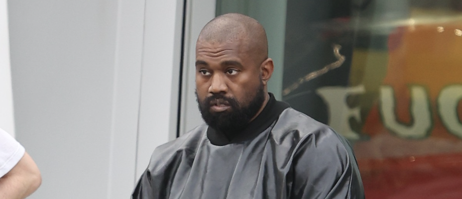 Kanye West Shaves Cross On Back Of His Head
