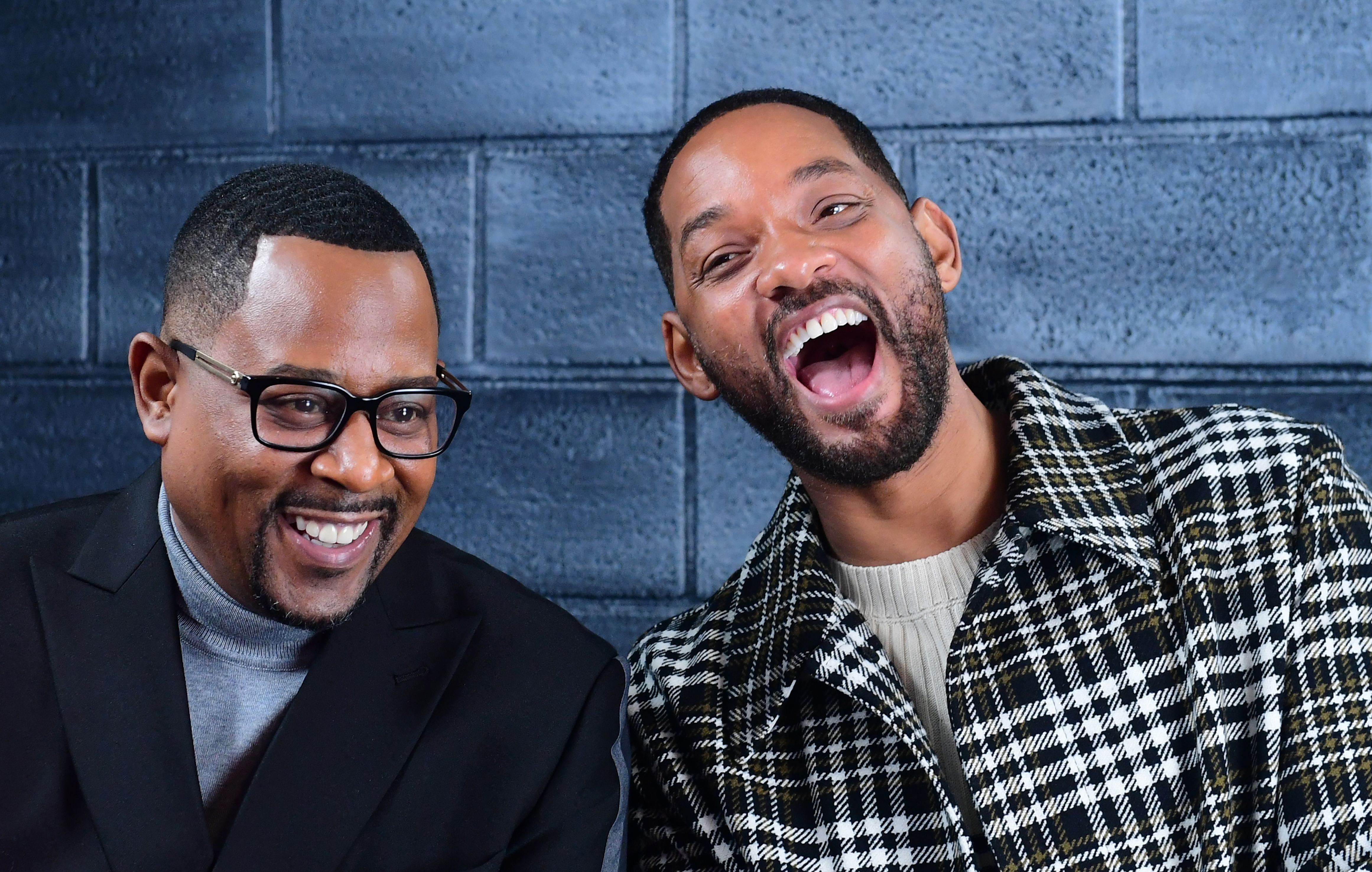 Will Smith And Martin Lawrence Seen Filming 