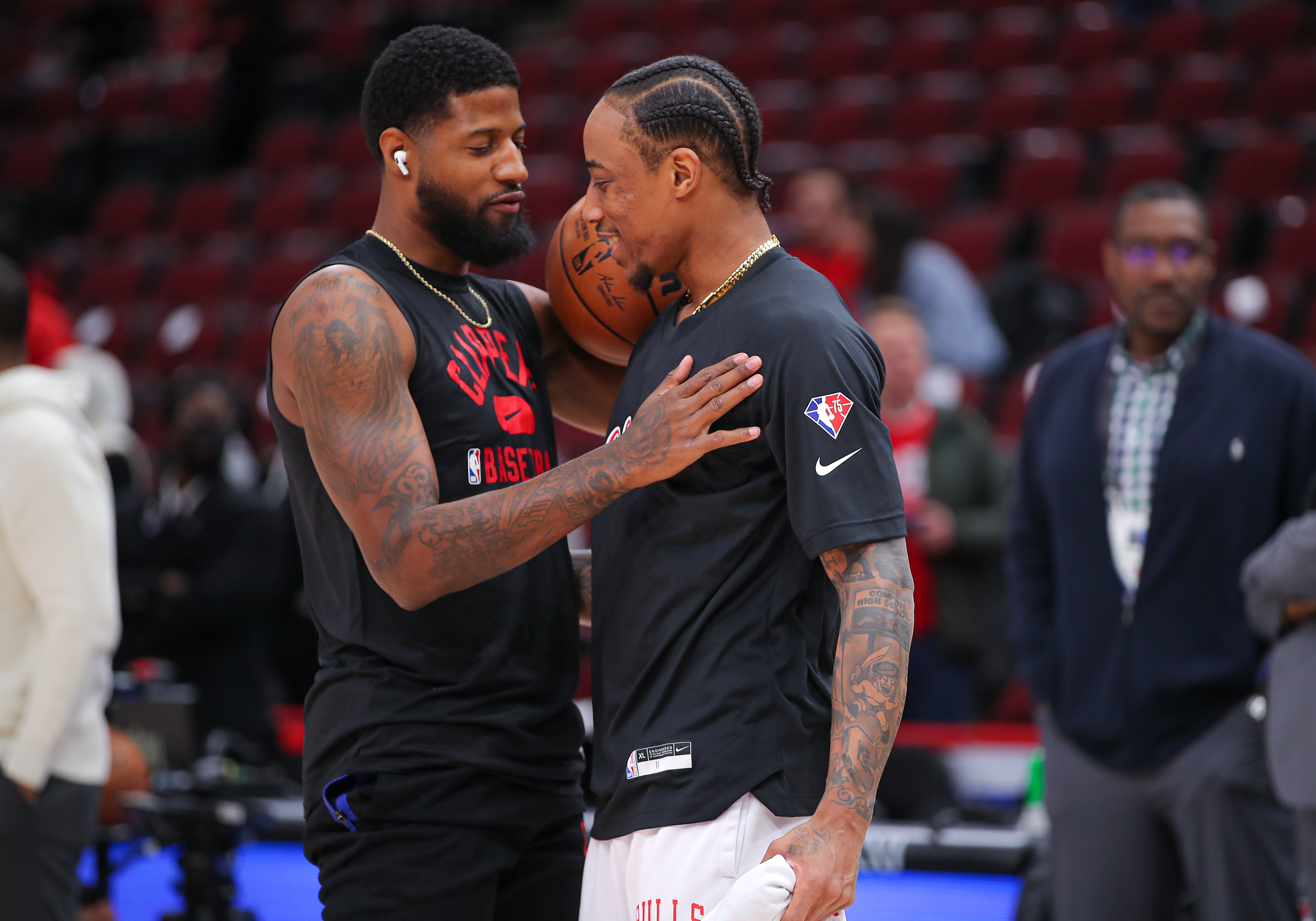 It's a good 75 to 100, stinks- DeMar DeRozan and Paul George agree with  LeBron James saying Bronny is better than many players