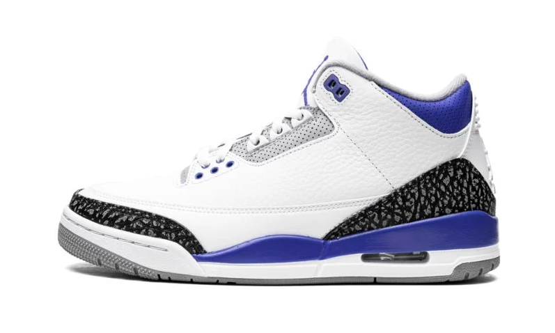 Air Jordan 3 Retro "Racer Blue" Sneaker