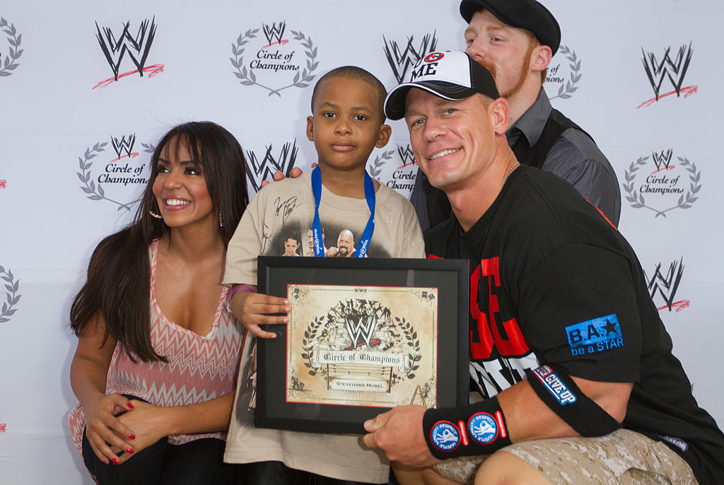 John Cena with Make-A-Wish foundation 