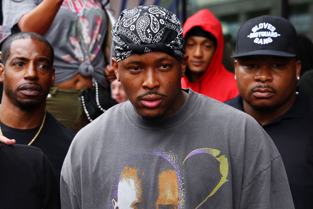 YG Shrugs Off Police Stop Following Tupac’s Hollywood Walk Of Fame Ceremony