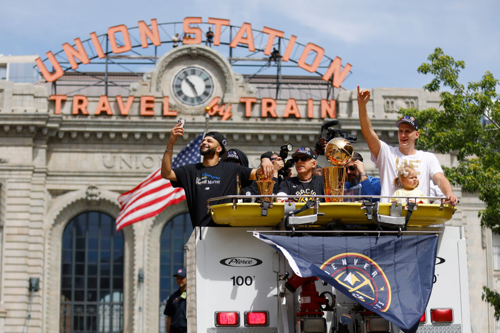 Denver Nuggets Parade Celebrates Franchise's First NBA Title