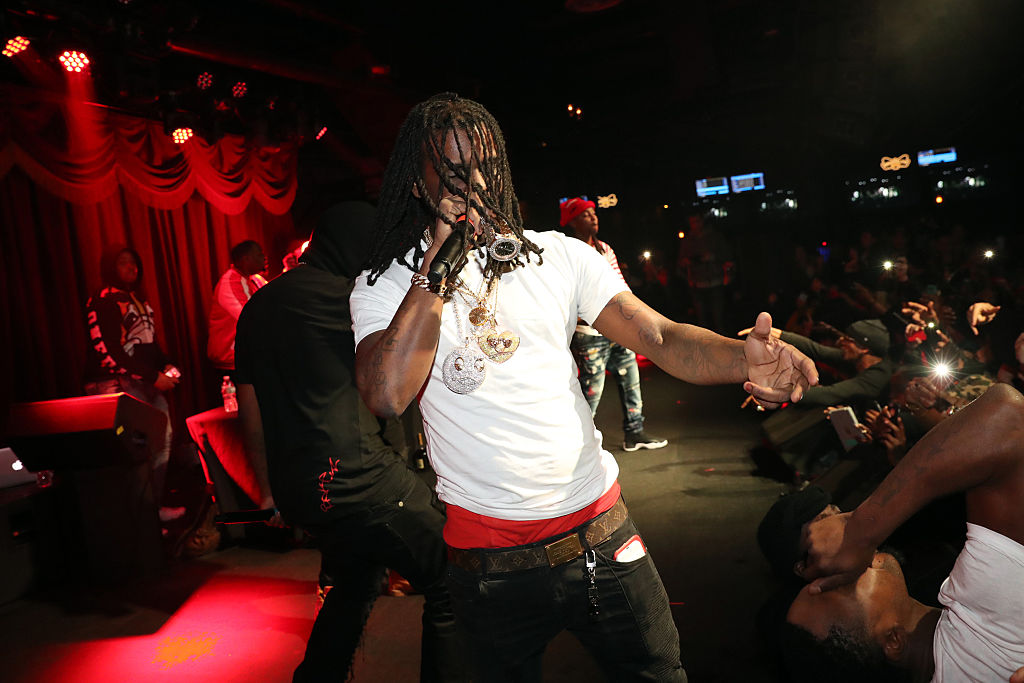 Chief Keef performs in New York City. 