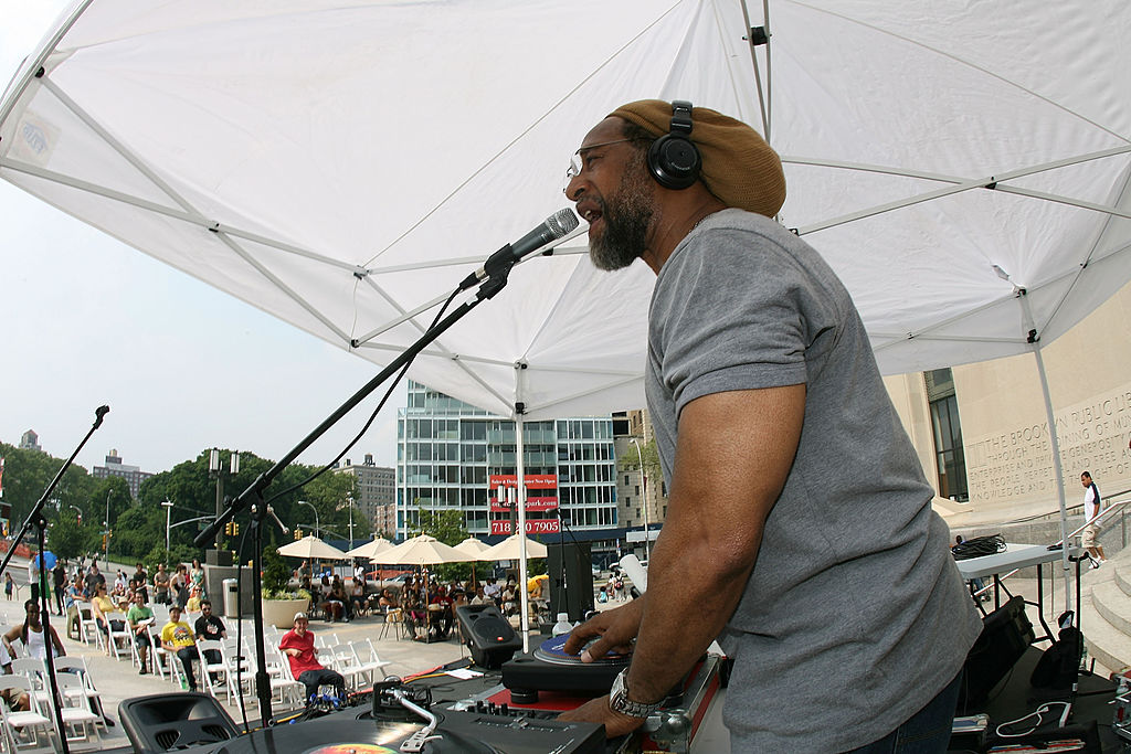 DJ Kool Herc performs in brooklyn