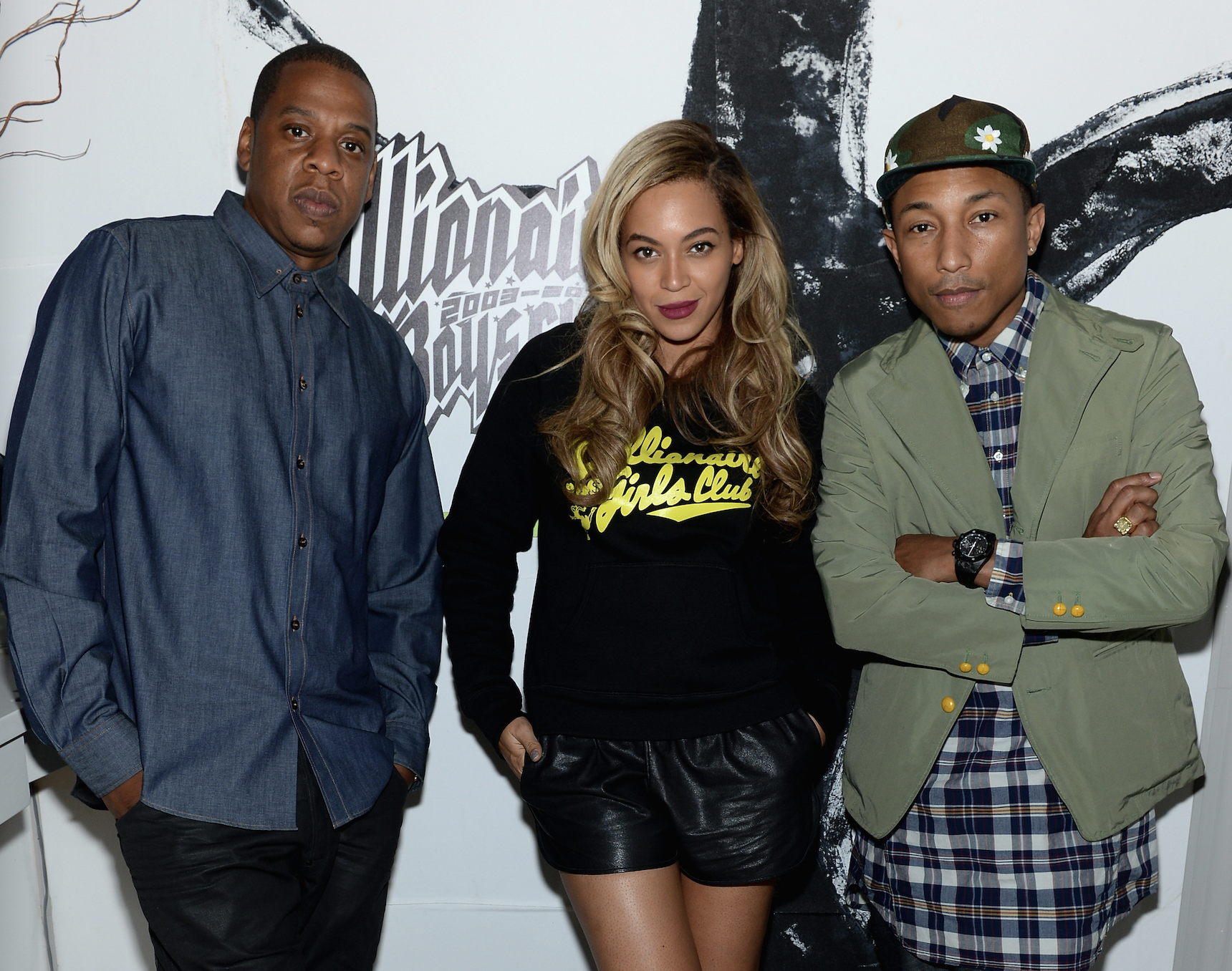 Beyonce & Jay-Z Support Pharrell’s Louis Vuitton Debut Looking Regal AF