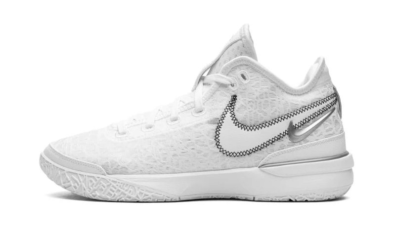 Nike Zoom LeBron NXXT Gen "White / Metallic Silver"
