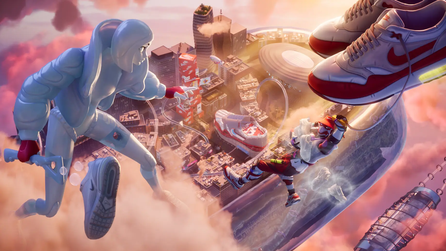 Nike x Fortnite “Airphoria” Experience Dazzles Gamers