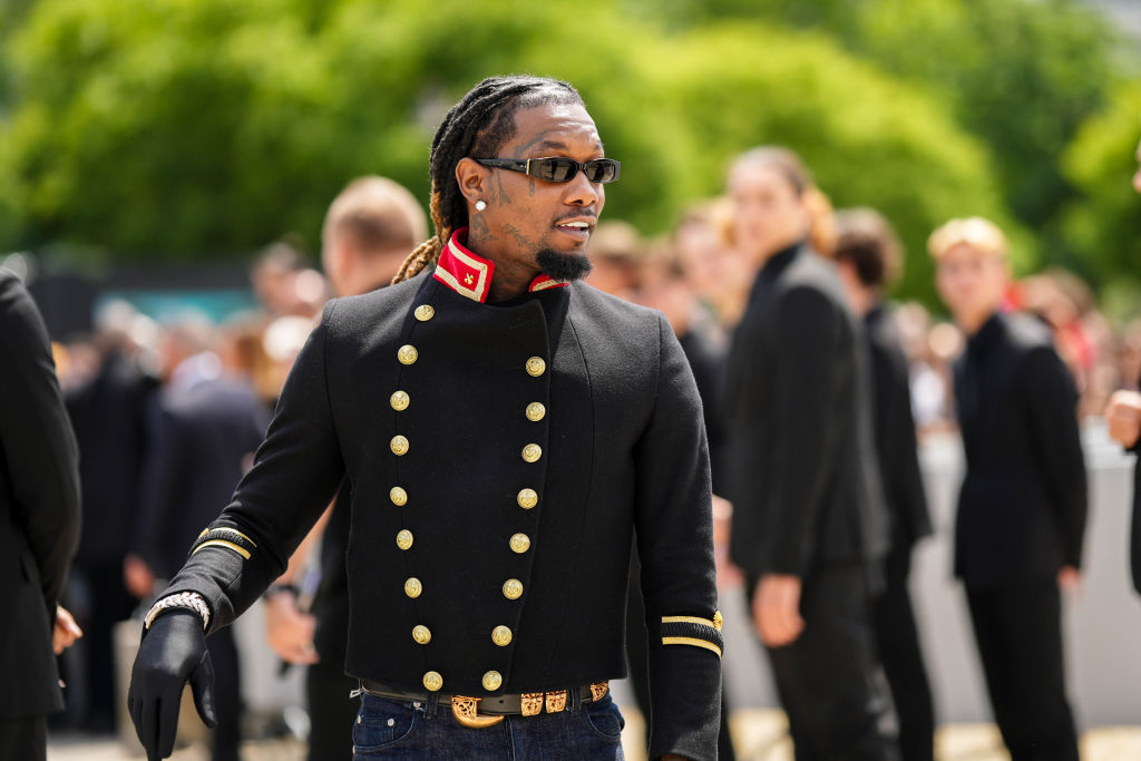 Offset Channels Michael Jackson For Dior Fashion Show