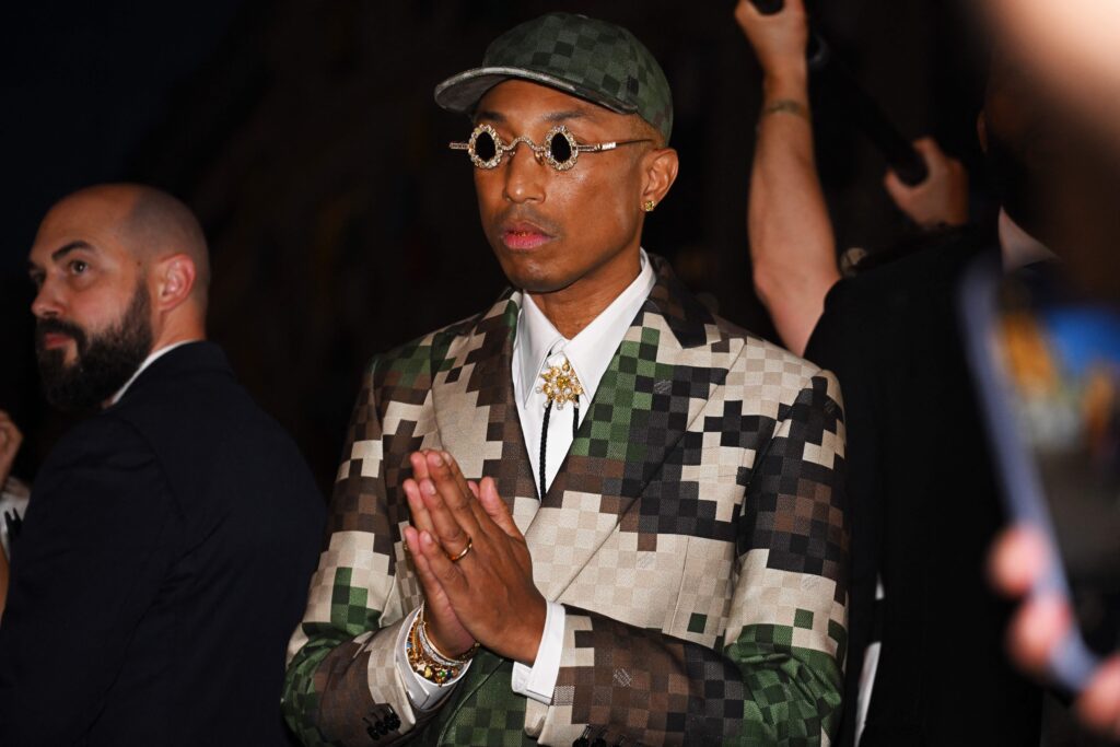 Pharrell Brought a $1M Louis Vuitton Bag to Loewe's Fashion Show – Robb  Report