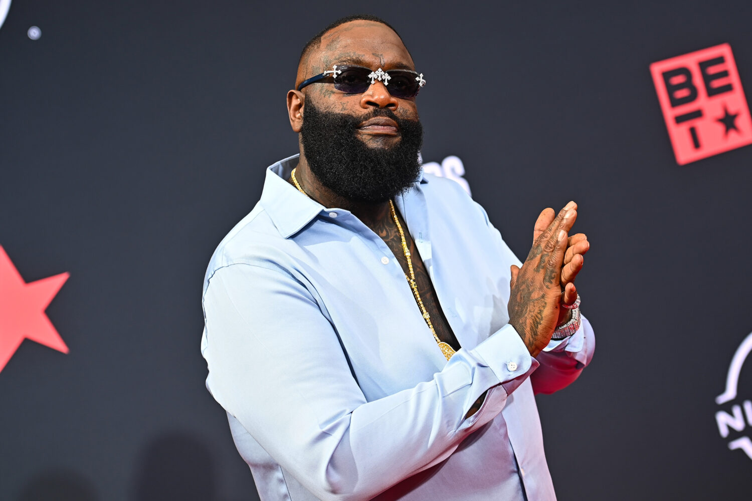 Rick Ross Links Up With Tyler, The Creator At Car Show