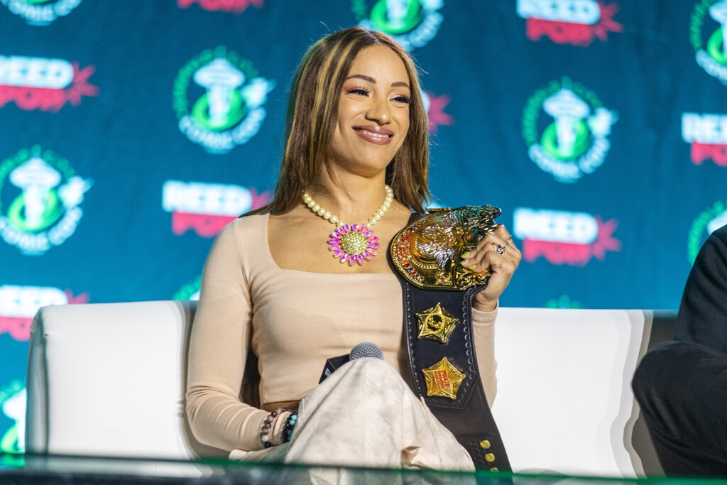 Sasha Banks Mercedes Mone ComicCon